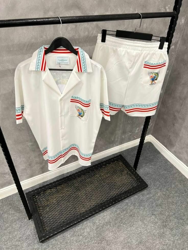 Ensemble chemise et short été