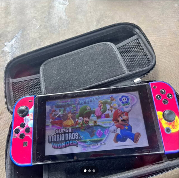 Switch OLED avec étui