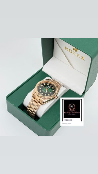 Montre de luxe en or