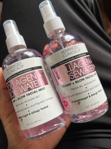 Brume Visage Collagène Rose