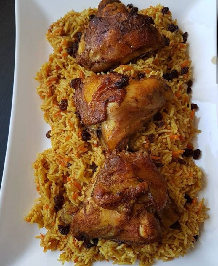 Riz soumara au poulet
