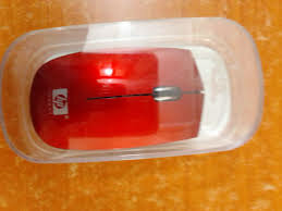 Souris sans fil rouge