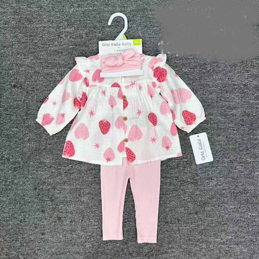 Ensemble Bébé Floral & Fruits