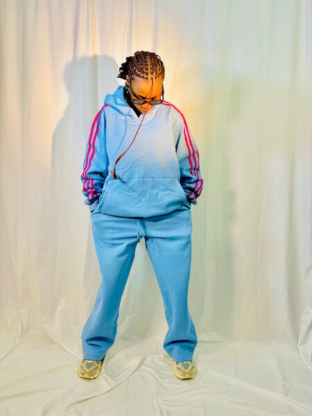 Blue Gradient Tracksuit