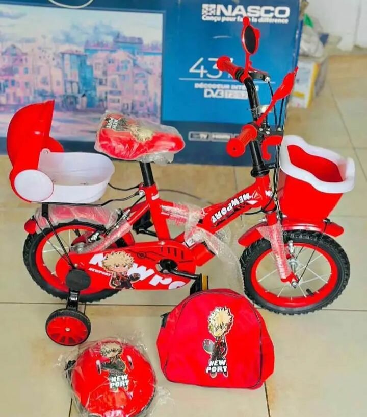 Vélo enfant coloré 16 pouces