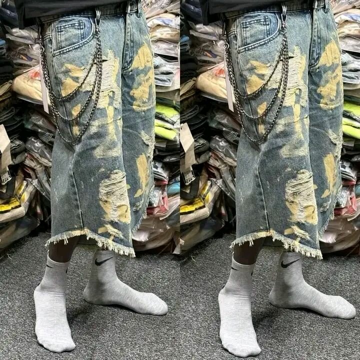 Culottes Asake avec motifs