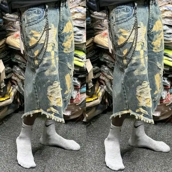 Culottes Asake avec motifs