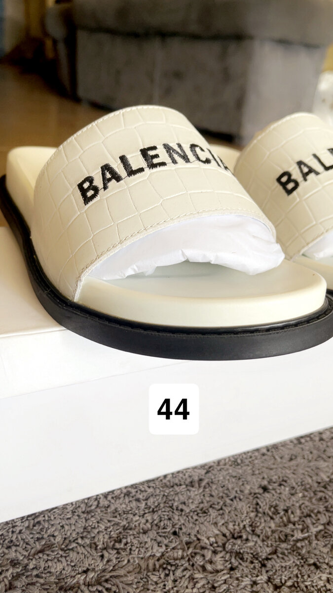 Mules de luxe en cuir