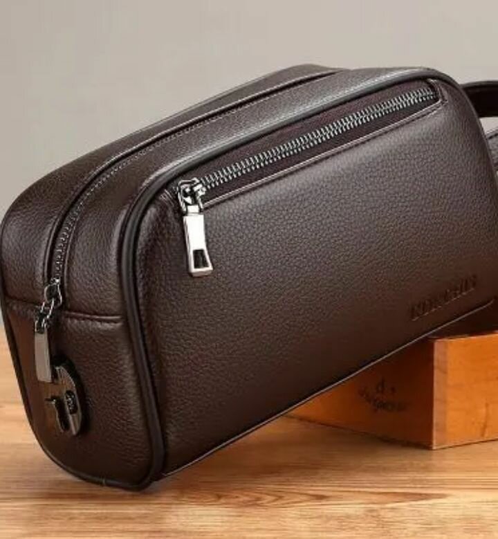 Sacoche en cuir élégant