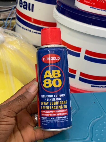 F-TBGOLD AB 80 Spray Lubricant & Penetrating Oil