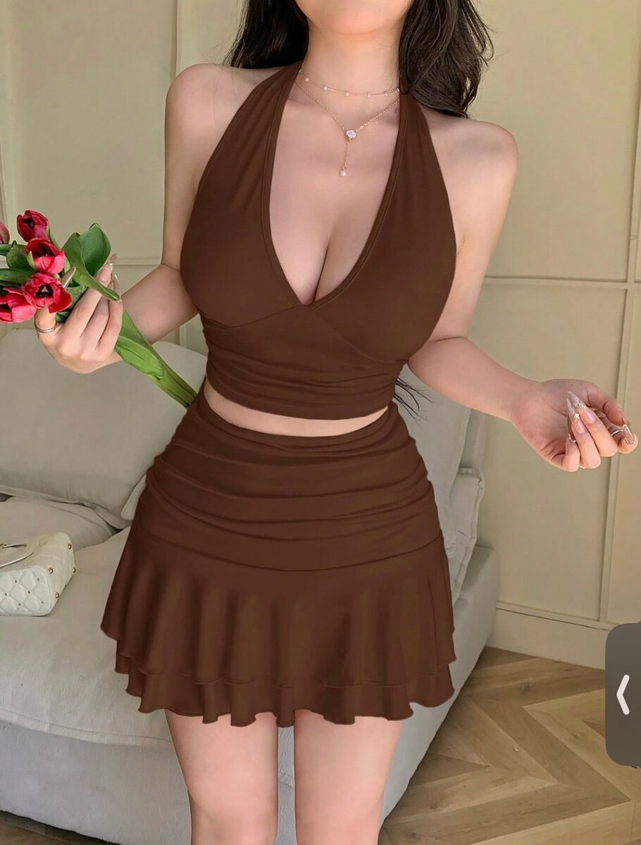 Robe d'été dos nu glamour