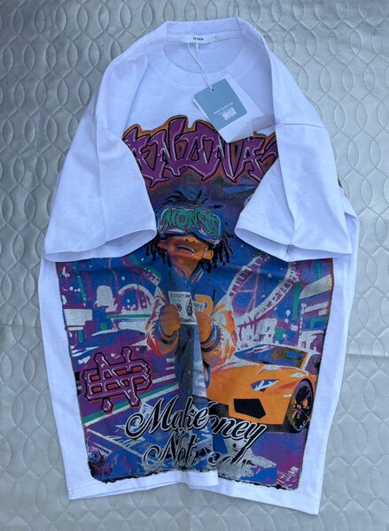 T-shirt homme rétro art