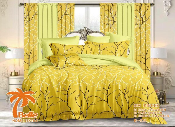 Parure de lit étoilée 6 pcs