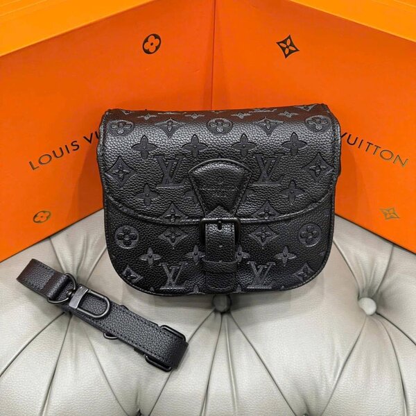 Sacoche en cuir élégante LV