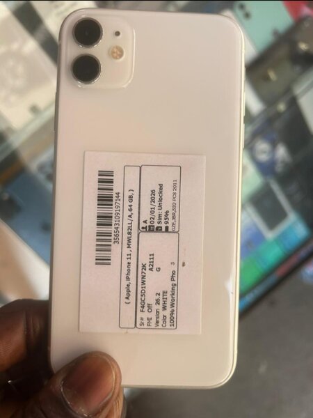 Apple iPhone 11 64GB Blanc Reconditionné