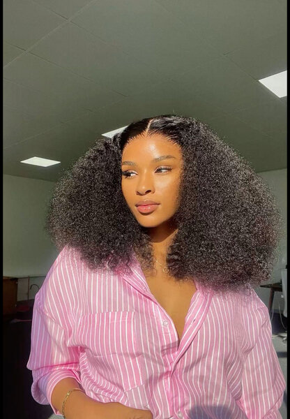 Perruque Bouclée Naturelle