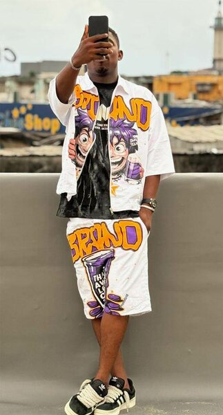 Tenue été homme imprimée