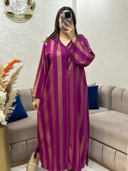 Djellaba caftan femme luxe