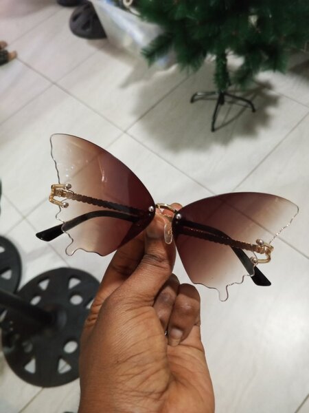 Lunettes papillon stylées