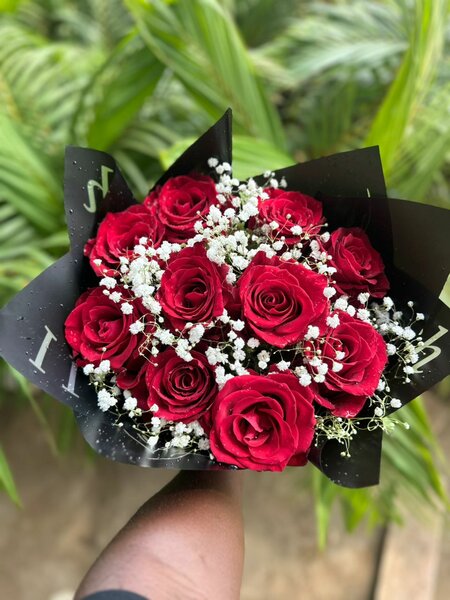 Bouquet Chocolat et Roses