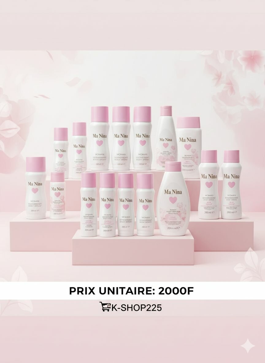 Deodorant corporel Ma Nina 200ml