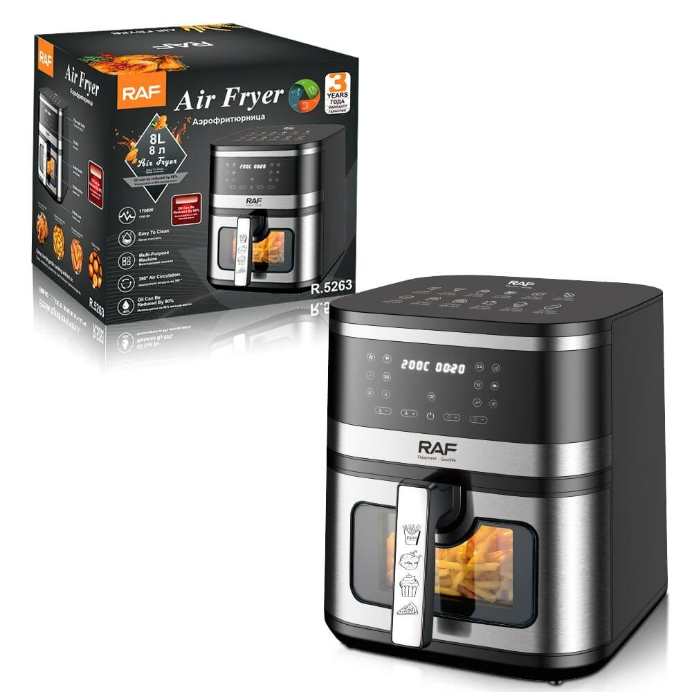 Friteuse à Air RAF 8L 1700W
