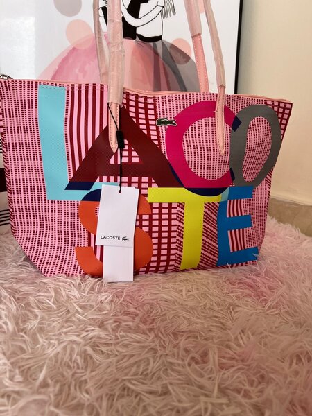 Sac fourre-tout Lacoste coloré