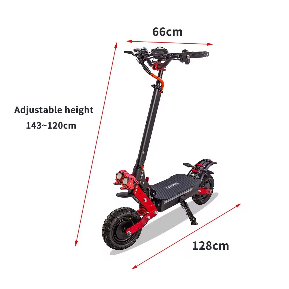 Trottinette électrique TERAYSUN réglable