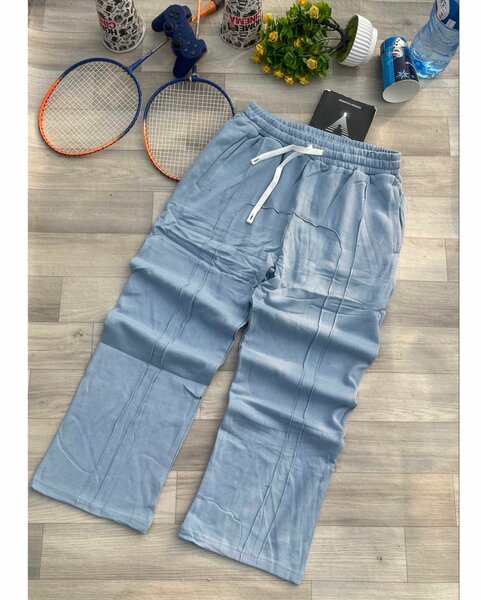 Pantalon de sport léger bleu ciel pour femme