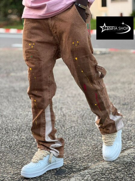 Jean Cargo Décontracté Hommes