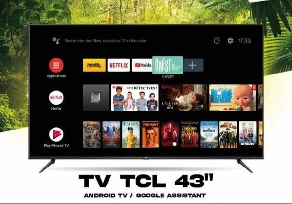 TCL 43 pouces Android TV