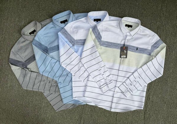 Chemise élégante à rayures