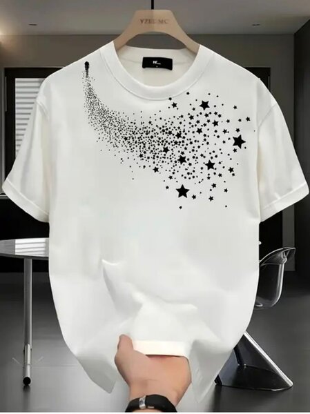 T-shirt étoiles design moderne