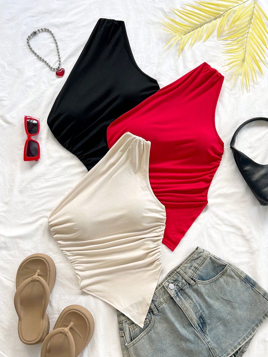 Maillot de bain asymétrique