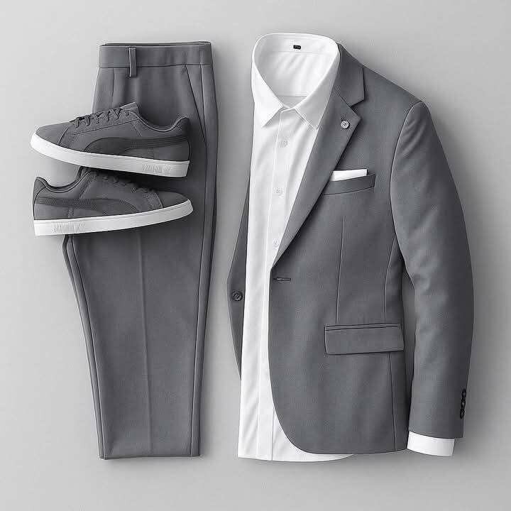 Ensemble Costume Élégant Homme