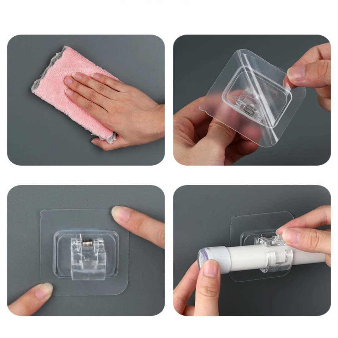 Crochets muraux adhésifs résistants