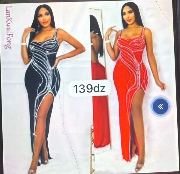 Robe de soirée glamour