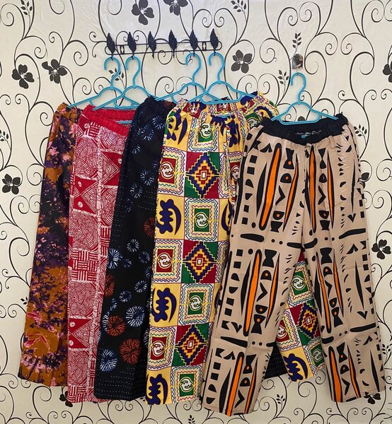 Pantalons imprimés bohèmes