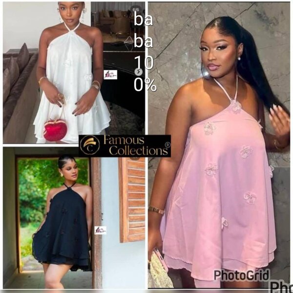 Robe trapèze élégante