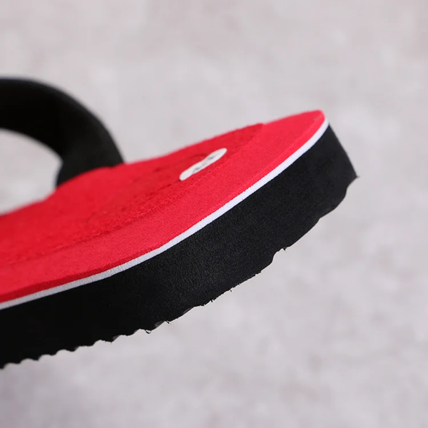 Tongs Unisex Rouge Confort