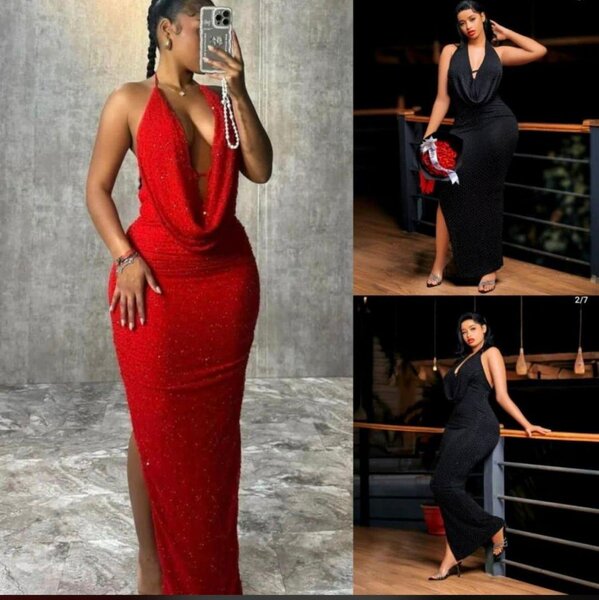 Robe longue élégante soirée