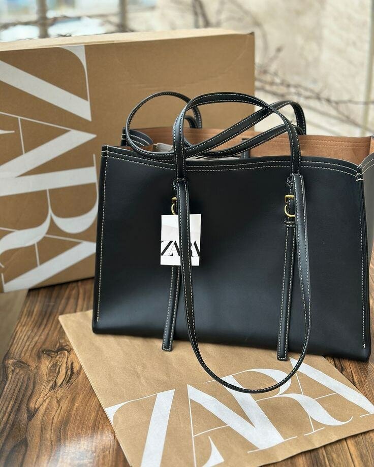 Sac Zara cuir élégant