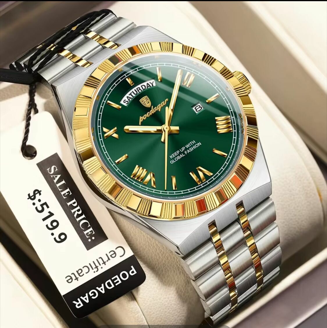 Montre Homme Poedagar Luxe