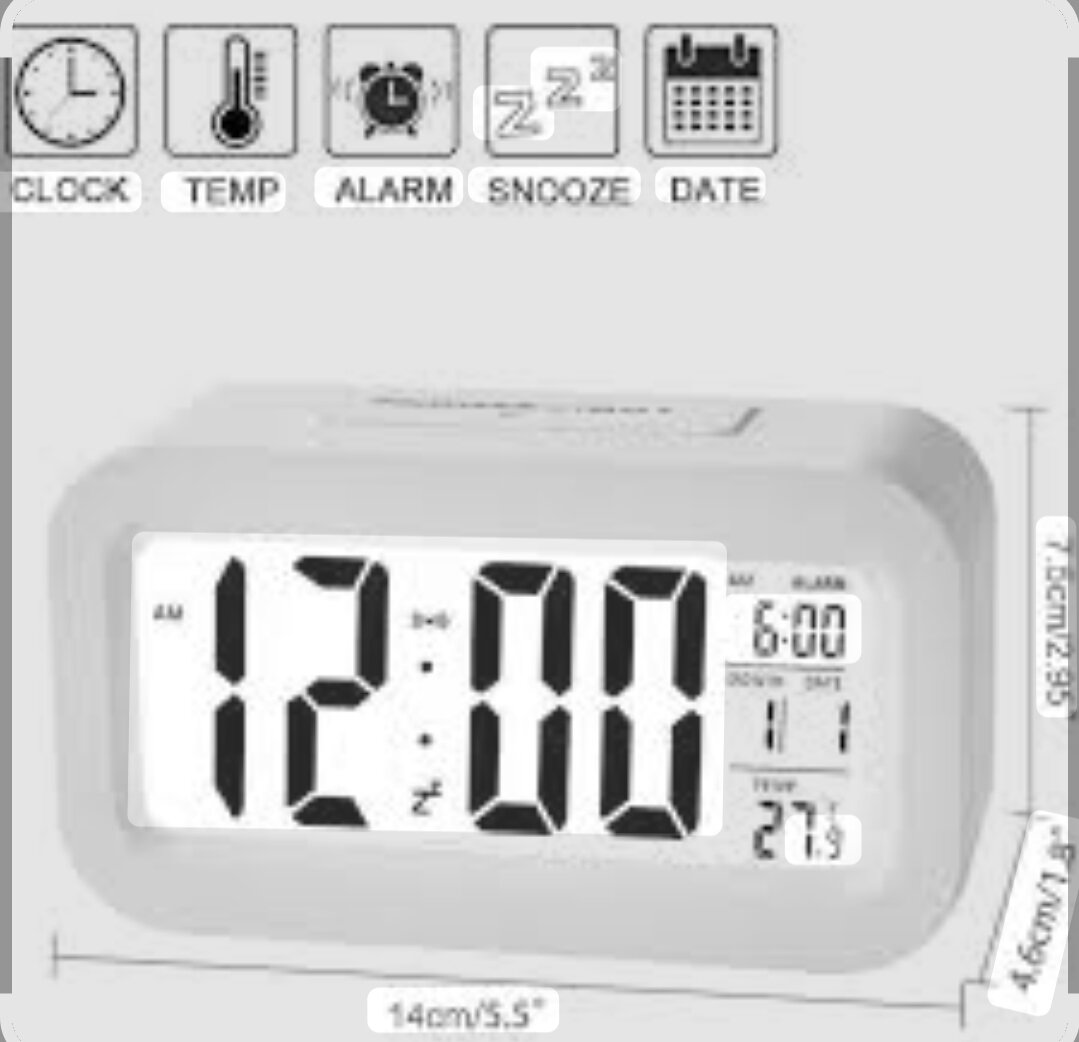 Réveil Numérique Multifonction