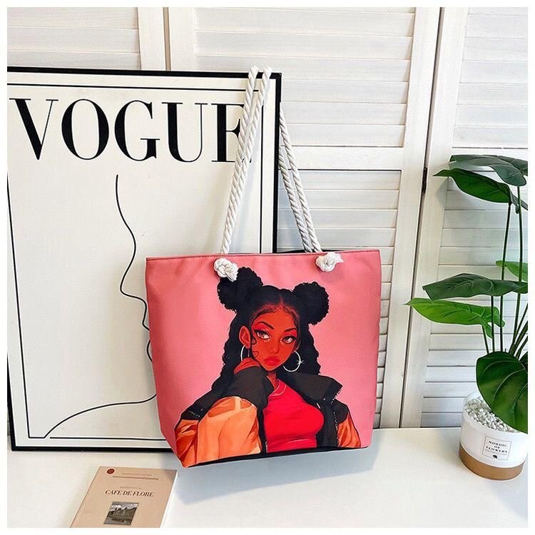 Sac cabas artistique tendance