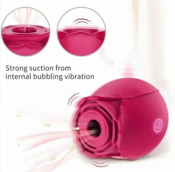 Stimulateur à Succion USB Rose