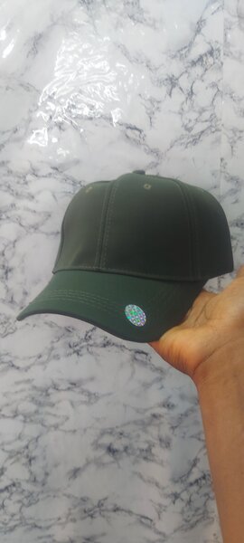 Casquette baseball vert foncé