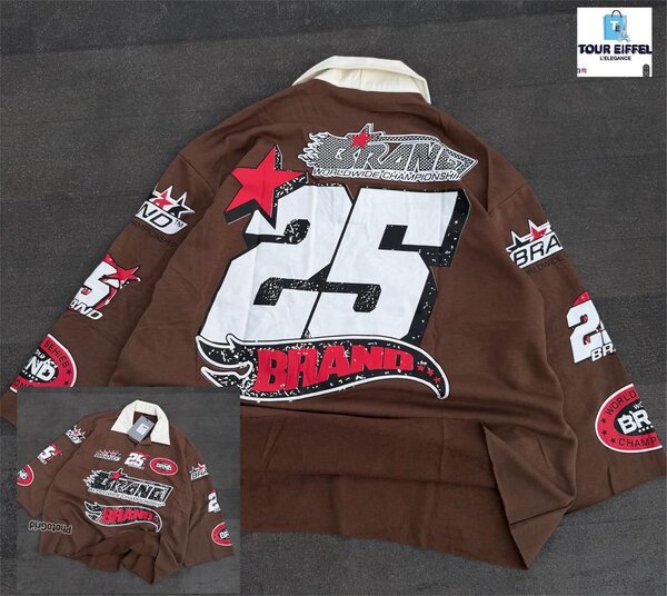 Veste unisexe style rétro