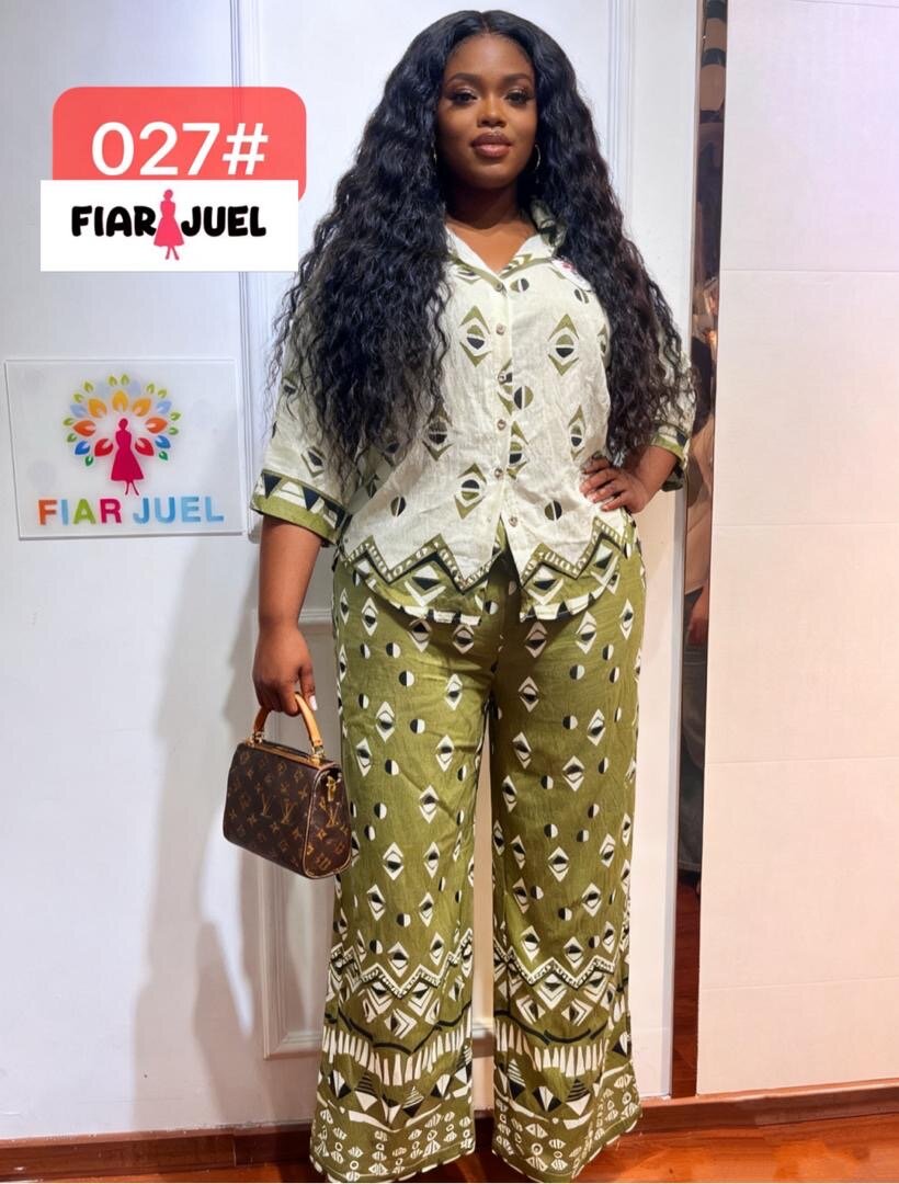 Ensemble pantalon et chemise Fiarjuel