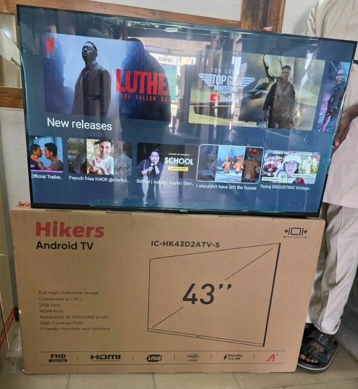 Téléviseur Smart TV 43 pouces Full HD